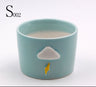 Creative Ceramic Cactus Planter with Animal Design