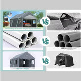 10x20 Heavy Duty Carport Canopy - Oversized Portable Car Tent Garage