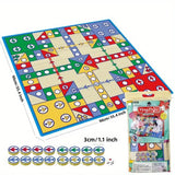 1 Piece Non-Slip Chess Play Mat for Home Decoration