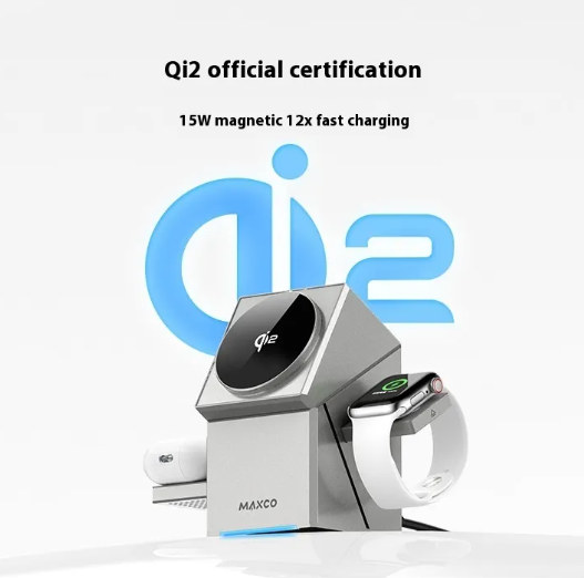 3-in-1 Qi2 Wireless Charging Station