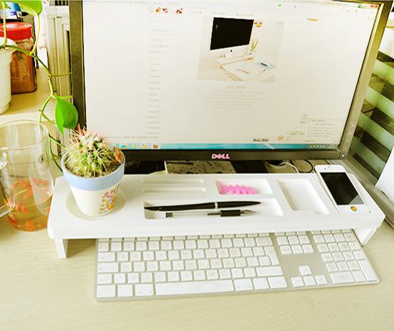 Creative Desktop Organizer Multi-Functional Keyboard Rack