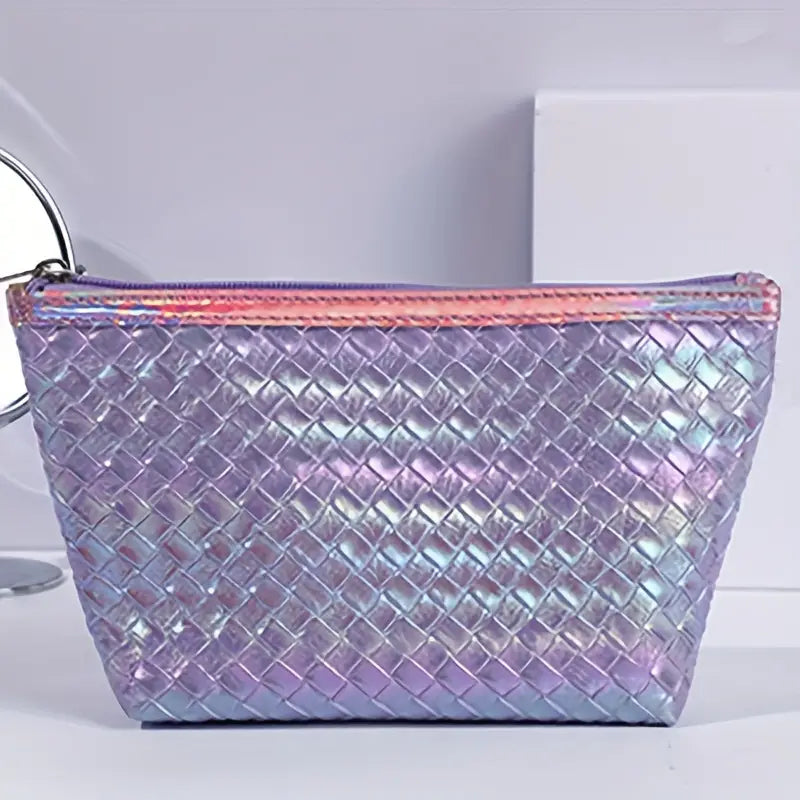 3D Hexagonal Bright Color Makeup Organizer Bag