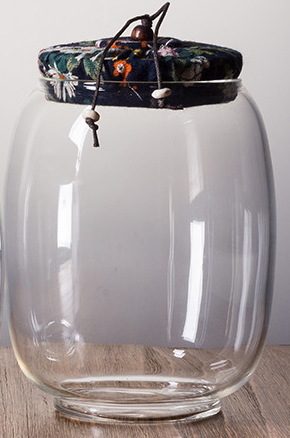 Tea Storage Jar - Glass Container