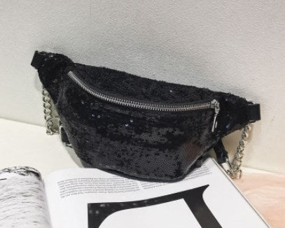 Mermaid Makeup Waist Bag - Sequin Storage Pouch