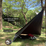 Outdoor Waterproof Ground Mat with Stakes for Camping