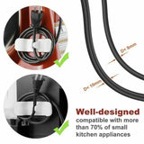 Cord Organizer with 4 Adhesives for Kitchen Appliances