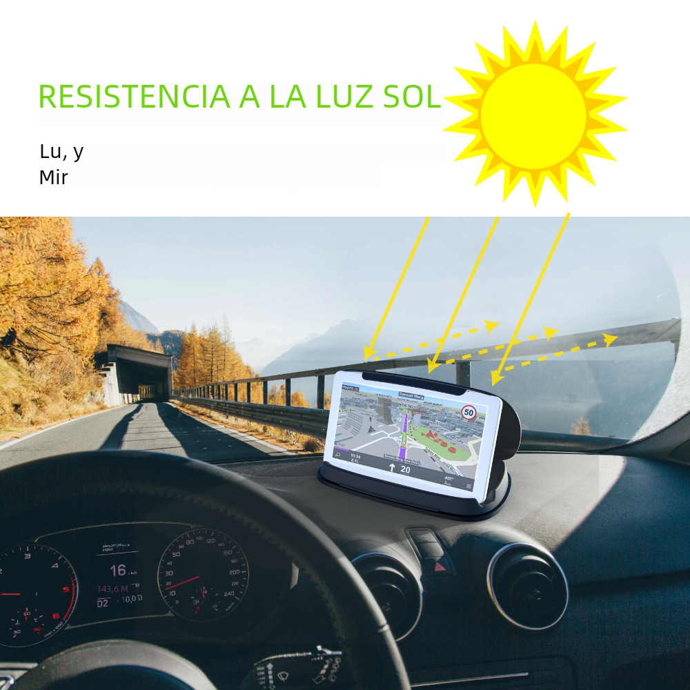 Universal Silicone Phone Holder for Dashboard (Car Mount)