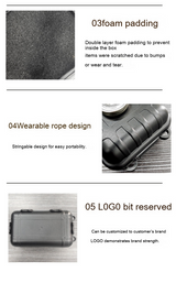 Waterproof Magnetic Tool Box for Home & Car