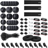 Silicone Cable Organizer Set