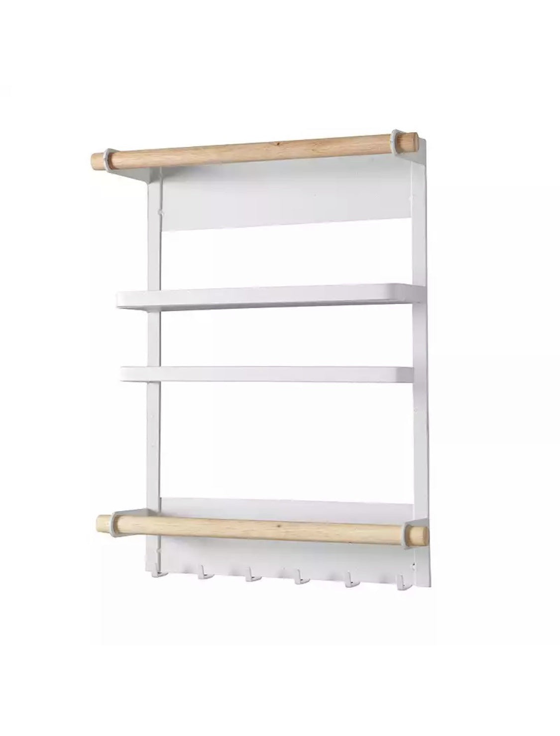 Magnetic Kitchen Towel Rack and Storage Organizer