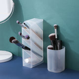 Multi-Functional Desk Organizer with Slanted Pen Holder