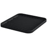 HvOvMvE Silicone Organizer Tray for Kitchen Sink and Bathroom Dishwasher Tray Versatile Bathroom and Drawer Organizer Trays Non-Slip Countertop Tray (Black)