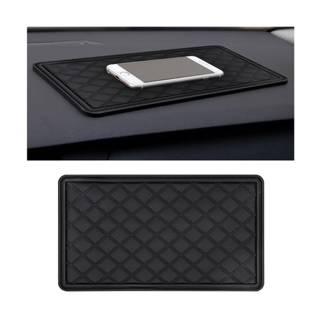 Bittwee Car Dashboard Anti-Slip Mat Adhesive Vehicle Dash Rubber Pad Multi-Functional Auto Sticky Gripping Interior Fixing Accessories Universal for Vehicle SUV Truck and More