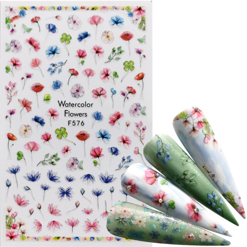 Decorative Manicure Adhesive Nail Strap Stickers