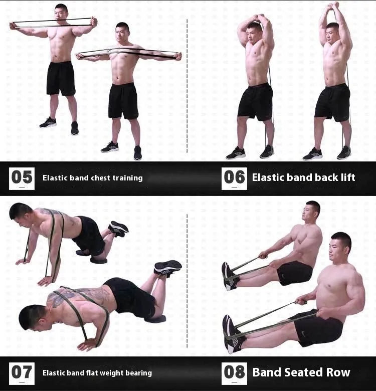 Indoor Fitness Resistance Band - Multiple Strength Levels