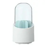 Rotating Makeup Brush Holder - Portable Storage Box