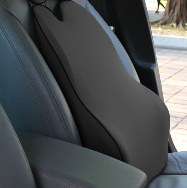 Car Neck Pillow and Lumbar Support Cushion Set