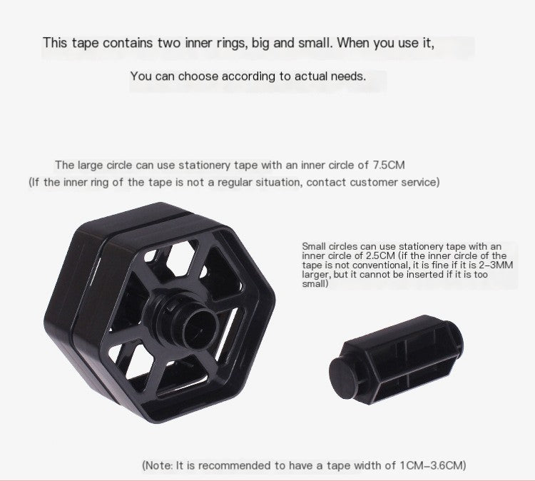 Multifunctional Tape Dispenser Set