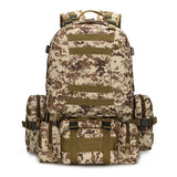 Men's Oxford Fabric Outdoor Backpack - Camouflage Hiking Bag