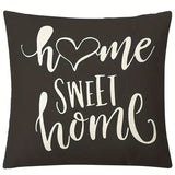 Linen Blend Geometric Cushion Cover for Home Decor