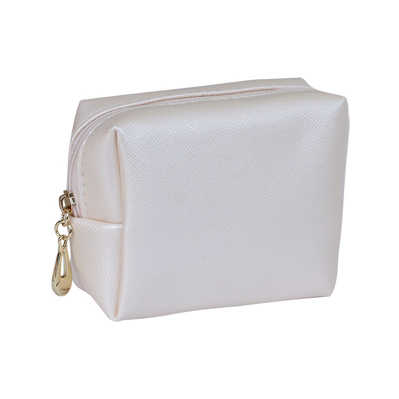 Elegant Mini PU Shell Makeup Bag and Organizer Pouch