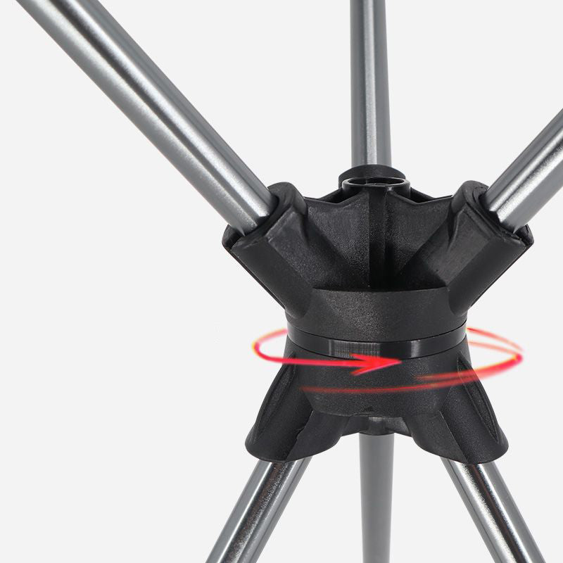 Portable Alloy Rotating Triangle Chair for Camping