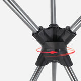 Portable Alloy Rotating Triangle Chair for Camping