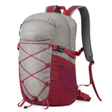 G4Free 30L Hiking Travel Backpack Outdoor Water Repellent Camping Daypack for Men Women (Red)