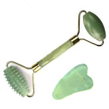 Jade Beauty Roller and Gua Sha Massager Tool