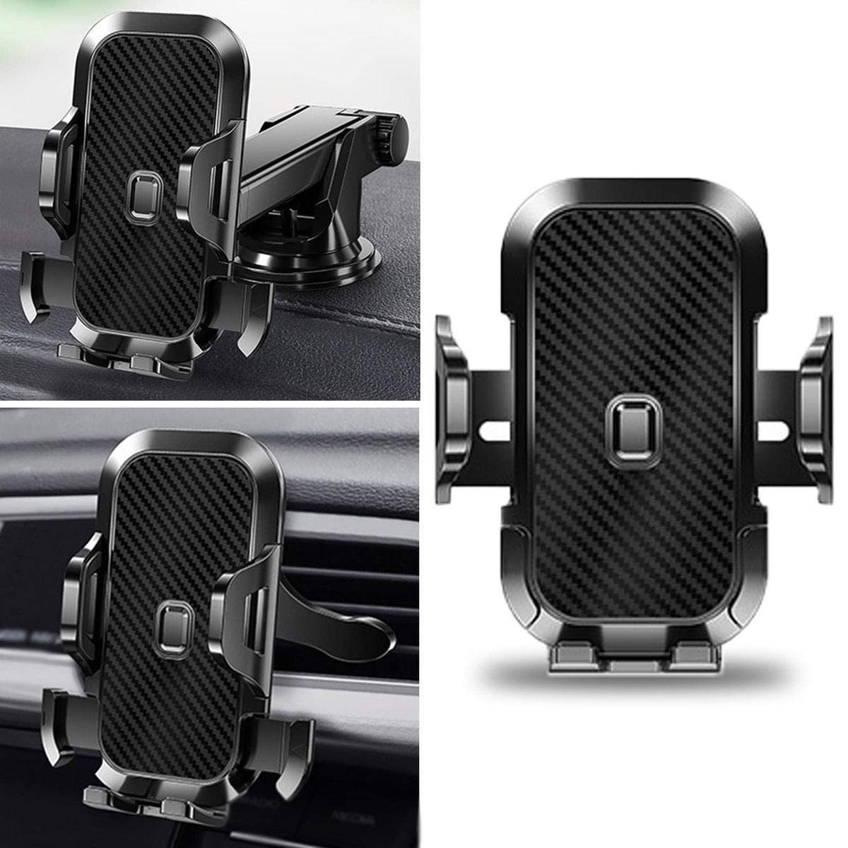 Jawmoy 1 PC Universal Phone Mount for Car Dashboard Windshield Air Vent Universal Car Mount Phone Holder Desk Stand with Suction Cup Base and Telescopic Arm for iPhone 14 13 12 Pro Max All Mobile