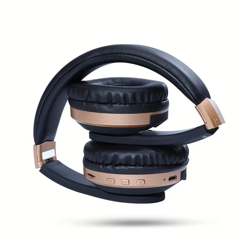 Wireless BT Headphones with Microphone for Gaming
