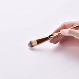 8-Piece Makeup Brush Set in Rose Gold Heart Shape