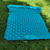 Inflatable Double Camping Mattress with Built-in Pump