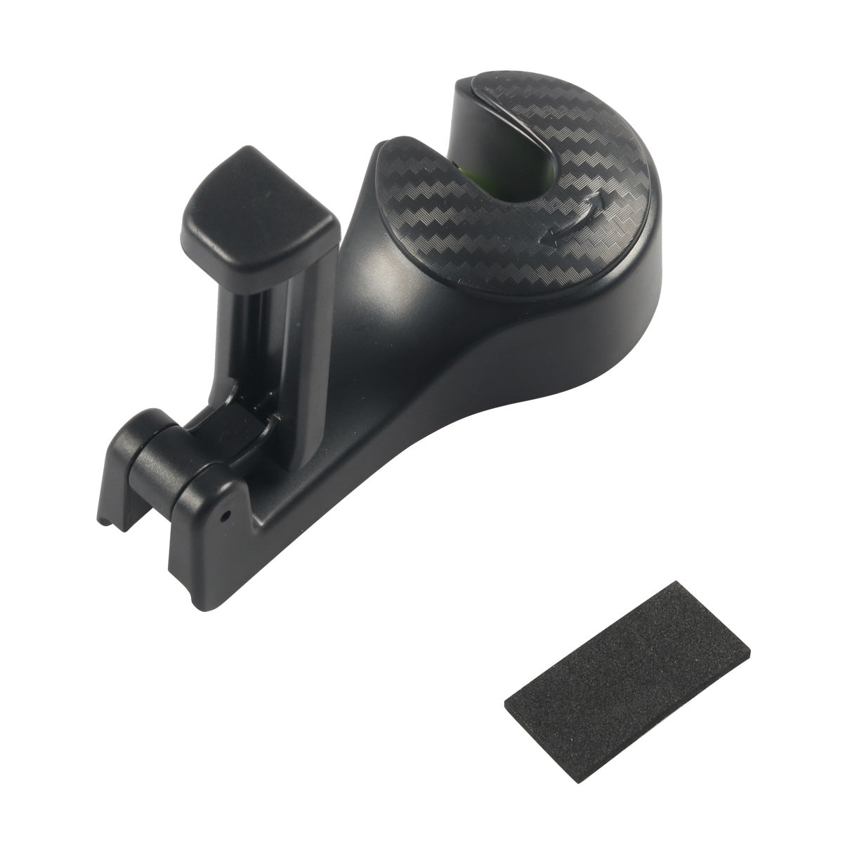Black Car Hidden Hook and Phone Holder Interior Accessory
