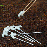 Outdoor Camping Glow-in-the-Dark Tent Stakes 25cm