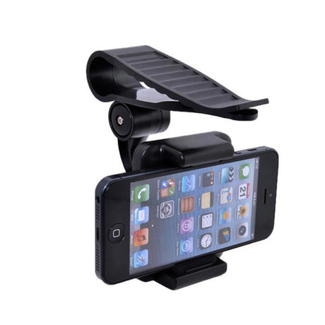 Car Sun Visor Phone Holder and Clip Mount