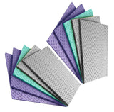 Sold_By_Cheapnwork Reusable Cleaning Cellulose Sponge Cloths Absorbent Wipes Clean Kitchen Car Dish Eco-Friendly Dishcloth Hand Towel Auto (2 Pack (10pcs))