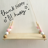 Nordic Style Wooden Macaron Bead Storage Board