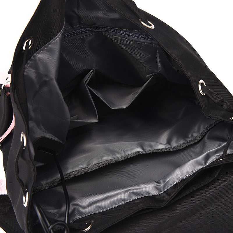 Stylish Korean School Backpack for Students (Large Capacity)