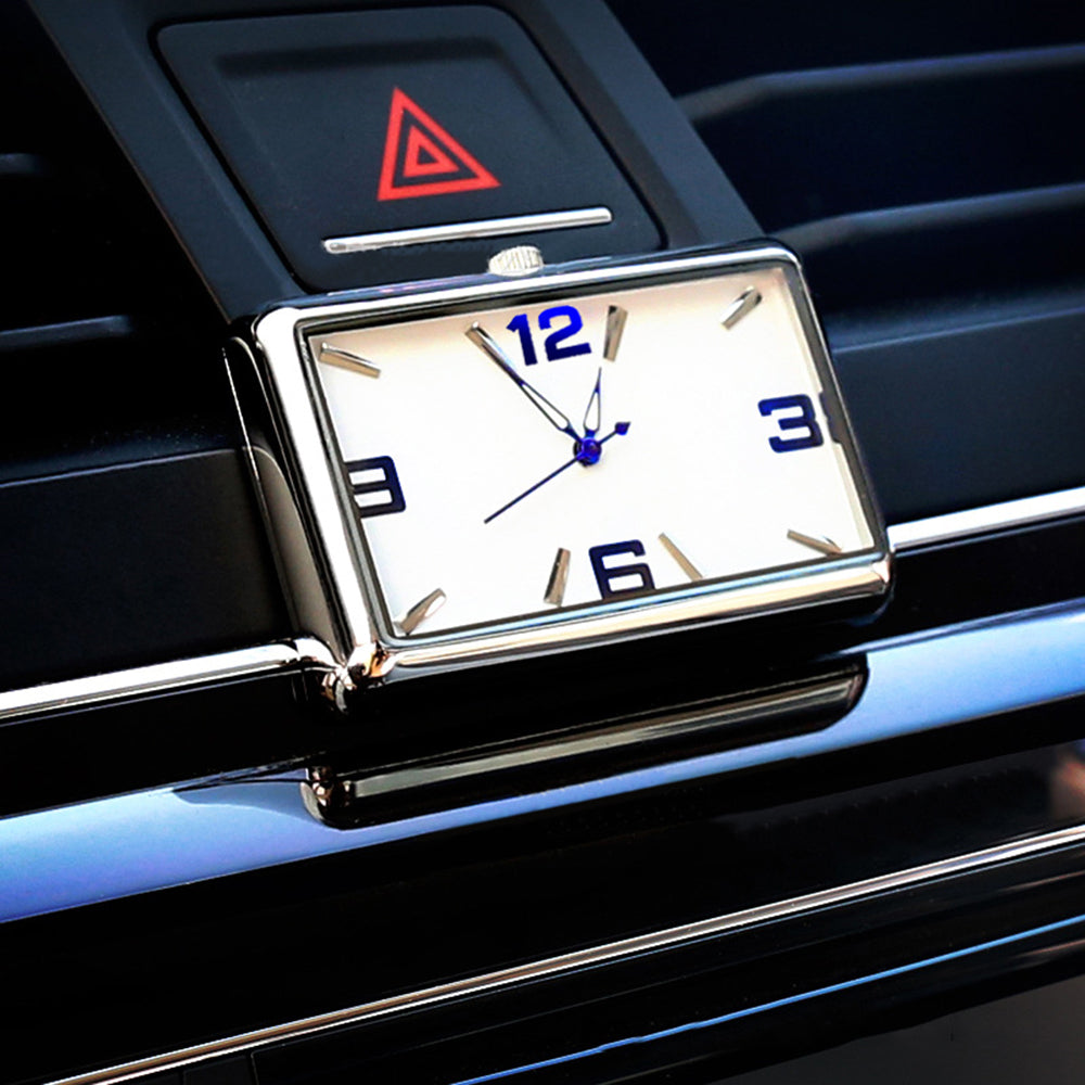 Creative Universal Car Dashboard Quartz Clock Decoration