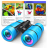 Toys for Boys Ages 3-7: LETS GO! Kids Binoculars with Bird Watching Manual for 4 5 6 7 Year Old Boys Girls Outdoor Toy for Kid Ages 4-6 Camping Telescope Toddler Birthday Gift