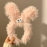 Cute Purple Plush Monster Headband Hair Accessory