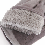 Suede Winter Men's Gloves for Cycling