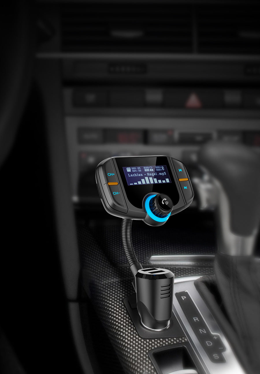 Bluetooth FM Transmitter Car Adapter with Fast Charger