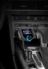 Bluetooth FM Transmitter Car Adapter with Fast Charger