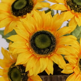 Artificial Sunflower Long Stem for Home and Party Decor