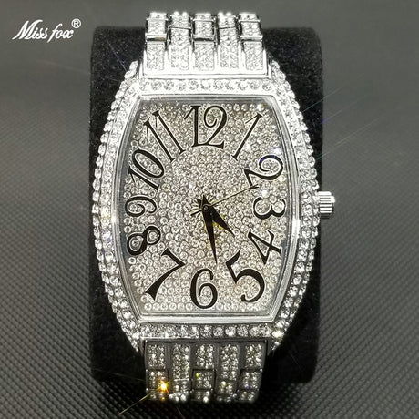 Popular Tonneau Diamond Watch - Atlantic Shopping Mall