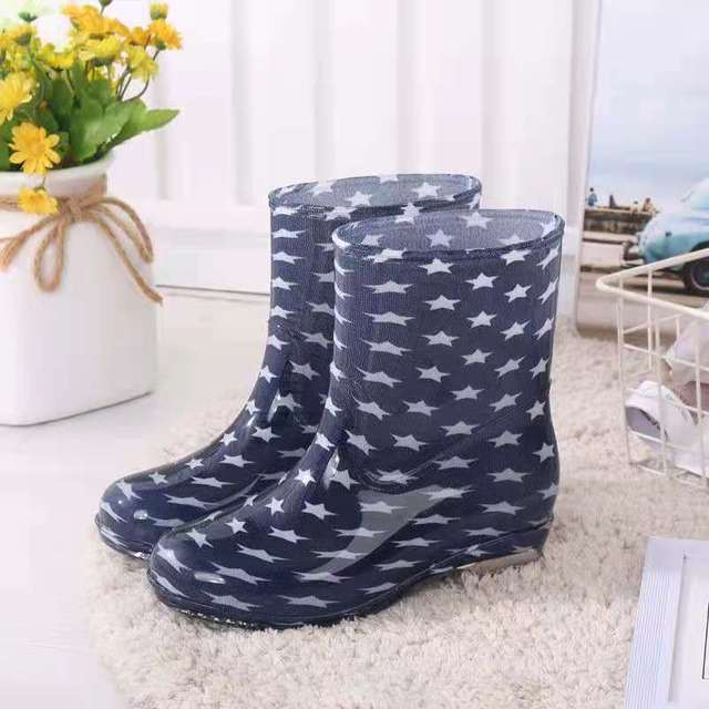 Waterproof Non-Slip Rain Boots for Women and Girls