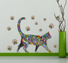 Removable Cat Pattern PVC Wall Sticker for Home Decor