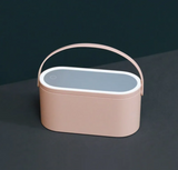 Portable LED Makeup Mirror Storage Box